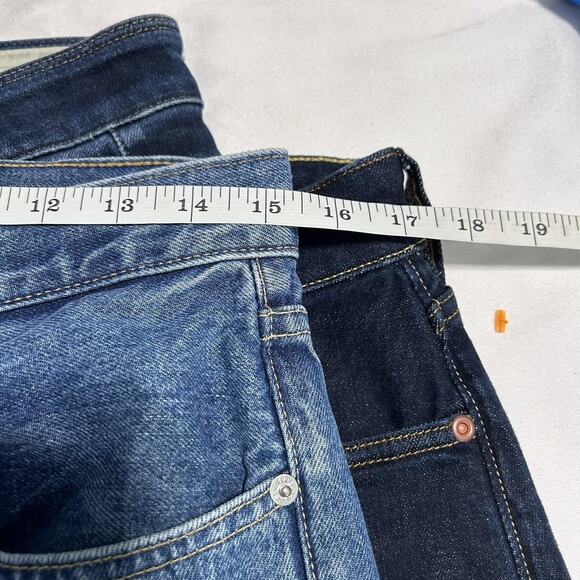 SLVRLAKE Jeans Womens 28 Blue Stella Straight Leg Claremont Wash Made USA Denim - Picture 7 of 13